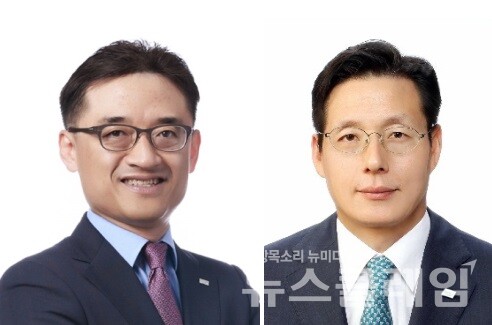 미래에셋증권 김미섭 부회장, 허선호 부회장. 미래에셋증권 제공