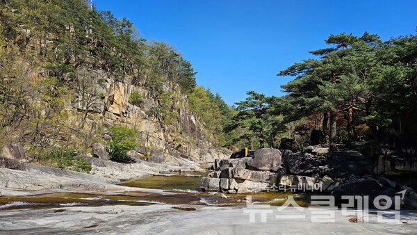 동해시 무릉계곡은 두타산과 청옥산 사이에서 동쪽으로 흘러내린 약 4km의 계곡으로, 1977년 국민관광지, 2008년 자연유산 명승으로 지정되었다. 사진=오근식 객원위원