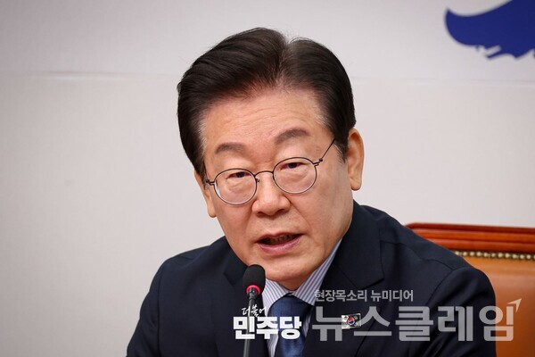 더불어민주당 이재명 대표. 사진=더불어민주당