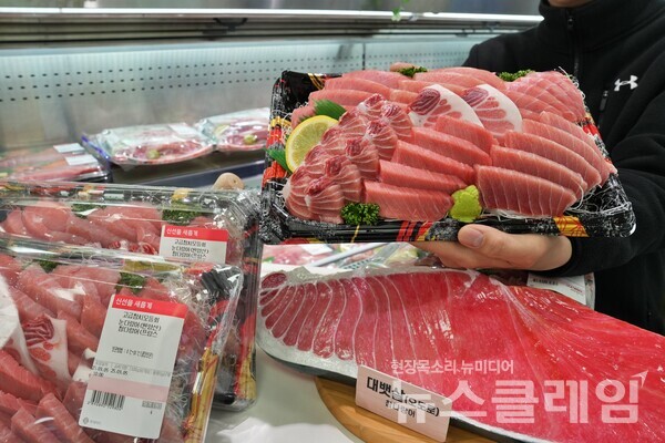 참다랑어 모둠회. 롯데쇼핑 제공