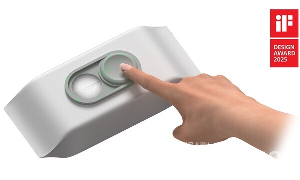 유한킴벌리 물티슈 슬라이드 캡 디자인 컨셉. 유한킴벌리 제공