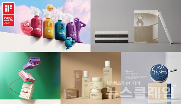 LG생활건강(대표 이정애)은 세계 최고 권위의 디자인 공모전인 독일 ‘iF 디자인 어워드’에서 처음으로 5개 작품 본상 수상을 달성했다고 12일 밝혔다. LG생활건강 제공