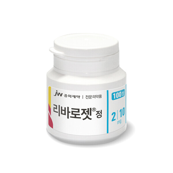 JW중외제약(대표이사 신영섭)은 기존 PTP 포장으로만 공급하던 리바로젯에 대해 이달부터 100정 병 포장 형태를 추가로 출시했다고 24일 밝혔다. JW중외제약 제공