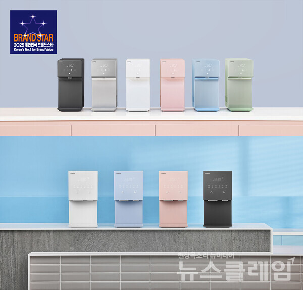 (위)코웨이 아이콘 정수기2, (아래)코웨이 아이콘 얼음정수기. 코웨이 제공