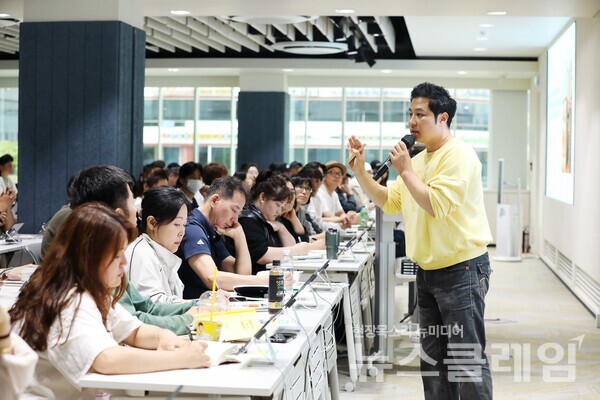 외식업주 컨설팅 스케치. 우아한형제들 제공