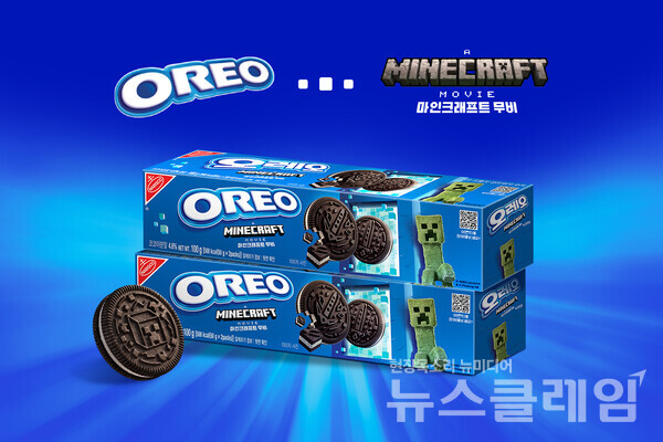 동서식품(대표 김광수)이 글로벌 쿠키 브랜드 오레오(OREO)와 영화 '마인크래프트 무비'가 컬래버레이션한 한정판 ‘오레오 마인크래프트 무비 에디션’을 출시했다. 동서식품 제공
