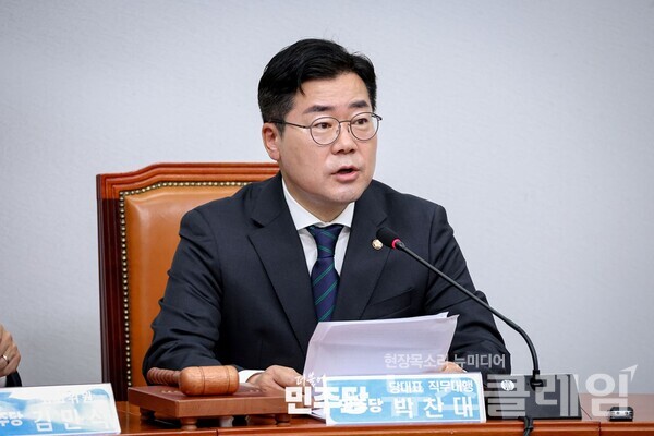 박찬대 더불어민주당 당대표 직무대행 겸 원내대표. 사진=더불어민주당