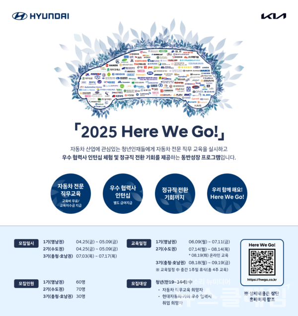 2025 Here We Go!(히어 위 고) 공식 홍보 포스터. 현대자동차 제공