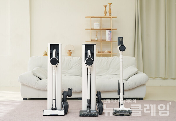 LG전자는 올해 A9 AI, A7 코어, A5 등 무선청소기 라인업을 확대해 고객의 선택 폭을 넓혔다. (왼쪽부터)A9 AI, A7 코어, A5. LG전자 제공