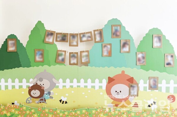 가정의 달 맞이 인테리어 개선 작업 현장. 갤러리아 제공