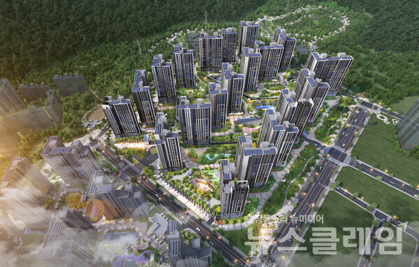 계양 롯데캐슬 파크시티 조감도. 롯데건설 제공