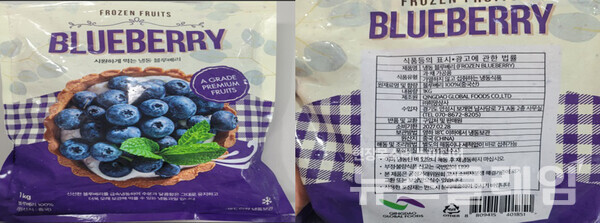 회수 대상 제품. 사진=식약처