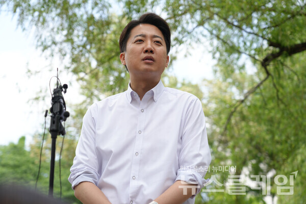 개혁신당 이준석 후보. 사진=개혁신당