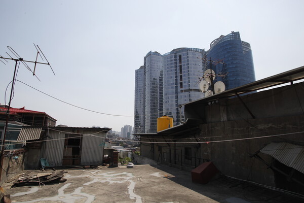 서울시 용산구 후암로 동자동의 모습. 사진=최인기 빈민운동가