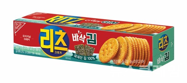 신제품 ‘리츠 크래커 바삭 김'. 동서식품 제공