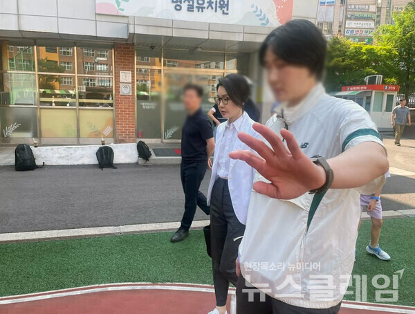 제21대 대통령 선거일인 3일 오전 윤석열 전 대통령과 김건희 여사가 서울 서초구 원명초등학교에 마련된 서초4동 제3투소를 방문했다. 사진=미디어몽구