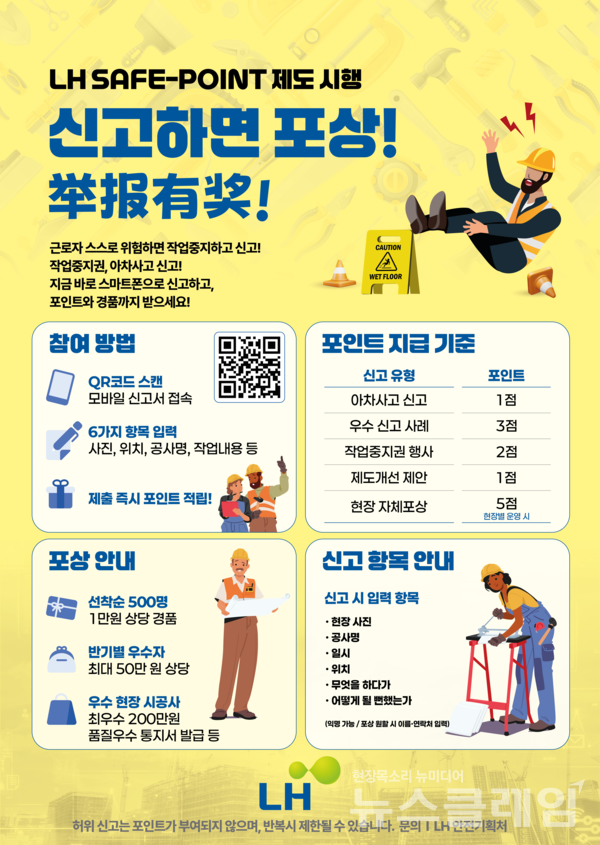 '세이프 포인트 제도' 포스터. LH 제공