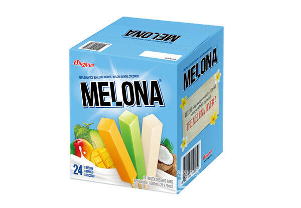 빙그레(사장 김동환) ‘식물성 메로나’. 빙그레 제공