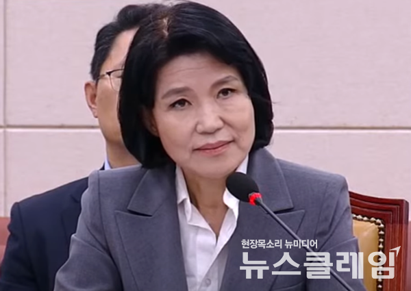 이진숙 방송통신위원장. 사진=국회방송 갈무리