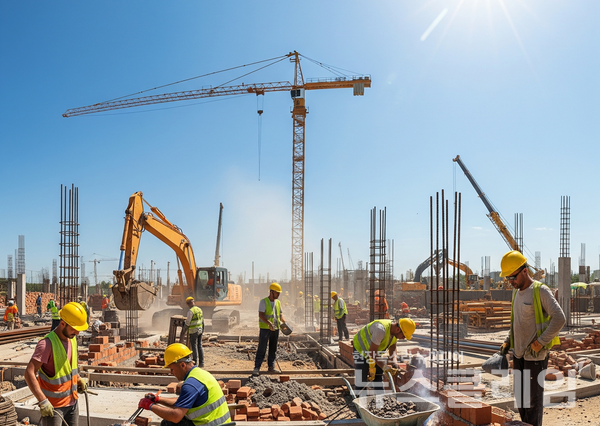 기록적인 폭염이 지속되면서 건설노동자들에 대한 폭염 대책을 촉구하는 목소리가 높아지고 있다. 뉴스클레임DB