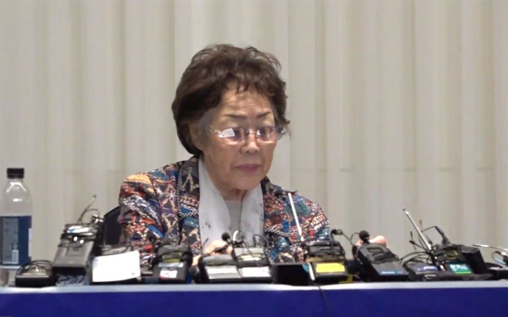 고 이용수 할머니. 뉴스클레임 DB