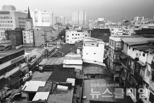 창신동 쪽방촌 전경. 사진=최인기