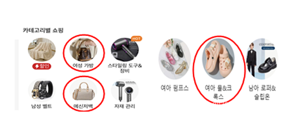 정품 사진 오용 사례. 사진=소비자원