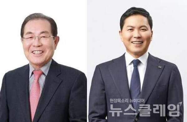 지난 5월 한국콜마 창업주 윤동한 회장이 장남 윤상현 콜마홀딩스 부회장을 상대로 주식 반환 소송을 제기했다. 윤동한 콜마그룹 회장(왼쪽), 윤상현 콜마홀딩스 부회장. 한국콜마 제공