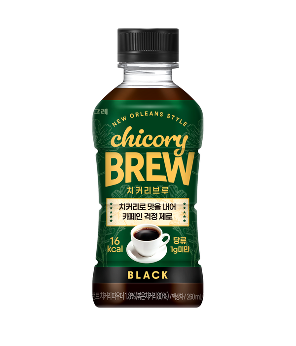 빙그레(사장 김동환)가 치커리 원료를 활용한 RTD(Ready To Drink) 형태의 액상 차 음료 ‘치커리브루 블랙’을 출시한다. 빙그레 제공