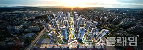 대전 변동 A구역 재개발 정비사업 조감도. HDC현대산업개발 제공