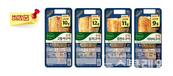 CJ제일제당(회장 이재현)이 영양성분 엠블럼 ‘뉴트리체크(Nutricheck)’를 자체 개발했다. CJ제일제당 제공