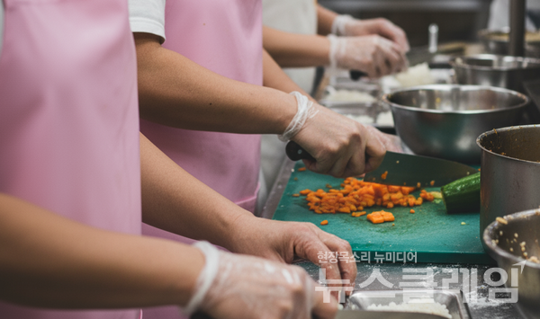 서울·경기 등 전국 학교 급식실에서 인력 부족과 열악한 처우로 조리실무사들이 과중한 노동과 건강 위협을 감내하며 학생 급식을 겨우 지탱하고 있다. 뉴스클레임DB