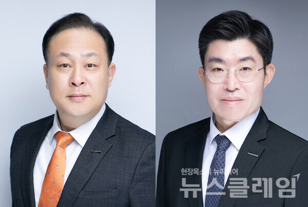 (왼쪽부터)삼양사 이운익 대표이사, 삼양홀딩스 이동현 미래전략실장. 삼양그룹 제공