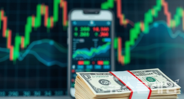 7일 오후 미국 고용시장 냉각 신호에 투자심리가 위축되며 원·달러 환율이 장중 1450원 후반까지 치솟아 1460원선에 근접했다. 뉴스클레임DB