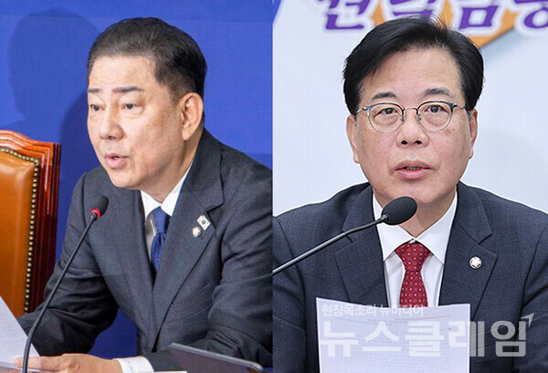 대장동 개발 비리 1심 선고 이후 검찰의 항소 포기를 두고 여야 정치권이 법치주의 훼손과 항명, 외압 등을 주장하며 충돌했다. 사진=더불어민주당·국민의힘