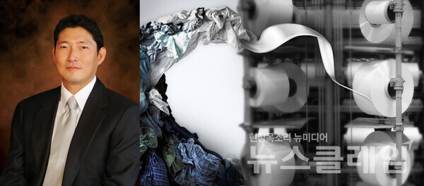 조현준 효성 회장이 친환경 경영을 기업 생존의 필수 요소로 강조하며, 재활용 섬유, 탄소저감 소재, 저탄소 전력기기 등 친환경 기술 혁신을 통해 글로벌 ESG 경영을 강화하고 있다. 효성 제공