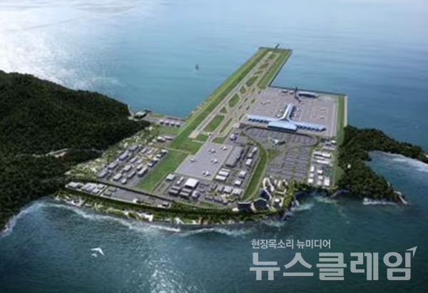 가덕도 신공항 조감도. 사진=국토교통부