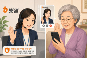 빗썸 초고령층 영상통화 본인확인 도입 - 뉴스 썸네일 이미지
