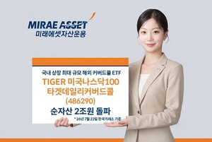미래에셋자산운용 'TIGER 커버드콜' 순자산 2조 - 뉴스 썸네일 이미지