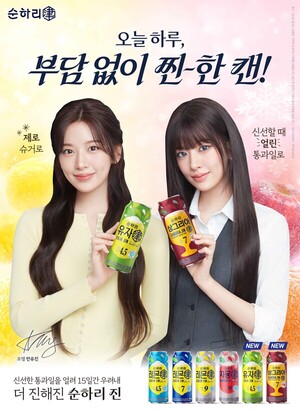 롯데칠성 '순하리 진' 상반기 매출 170억 - 뉴스 썸네일 이미지